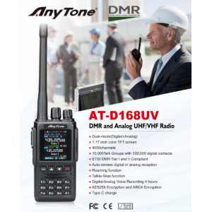 ANYTONE AT-D168UV DMR TELSİZ