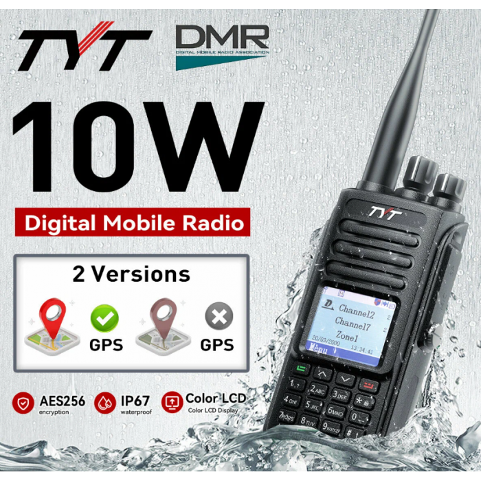 TYT MD-UV390 PLUS DMR EL TELSİZİ GPS'li 10 Watt TYT MD-UV390 PLUS DMR EL TELSİZİ GPS'li 10 Watt