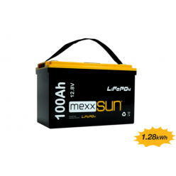 MEXXSUN Lityum Akü 12,8V 100Ah (LiFePo4) 1280Wh