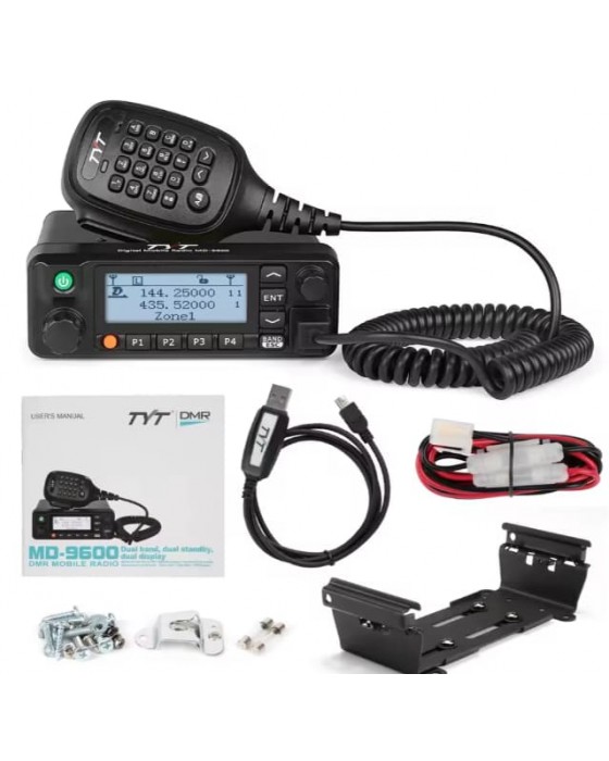 TYT MD-9600 Dual Band Sayısal Araç Telsizi (GPS)