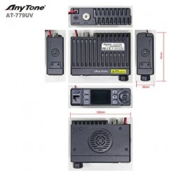 ANYTONE AT-779UV Mini DUAL Band Mobil Telsiz 20W