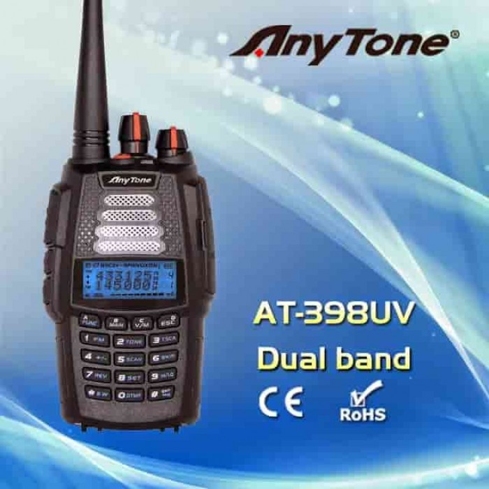ANYTONE AT-398 UV DUAL BAND EL TELSİZİ ANYTONE AT-398 UV DUAL BAND EL TELSİZİ