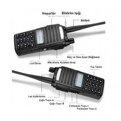 BAOFENG UV-82 EL TELSİZİ 