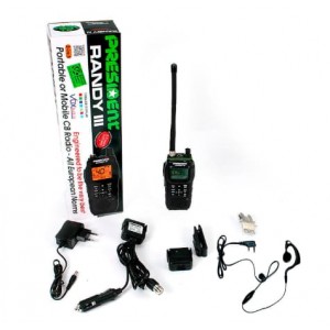 President Randy III AM/FM CB el cihazı